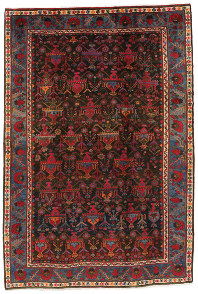 Afshar - Sirjan Persian Carpet 215x144