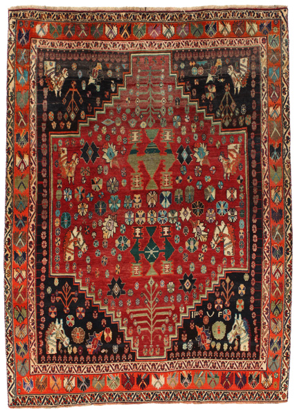 Qashqai - Shiraz Persian Carpet 280x198