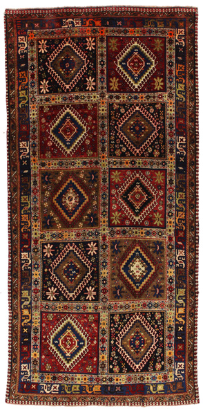 Yalameh - Qashqai Persian Carpet 325x158