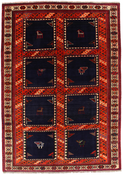 Bakhtiari Persian Carpet 280x196