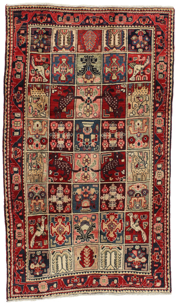 Bakhtiari - Garden Persian Carpet 225x129