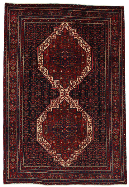 Senneh - Kurdi Persian Carpet 295x200