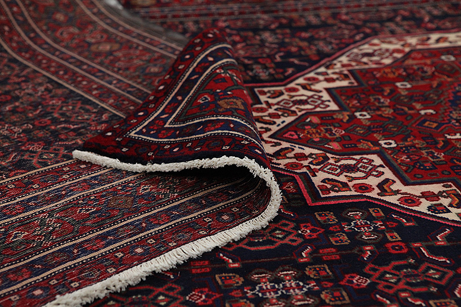 Senneh - Kurdi Persian Carpet 295x200 - Picture 4