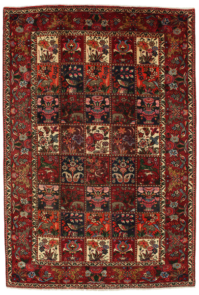 Bakhtiari - Garden Persian Carpet 296x202