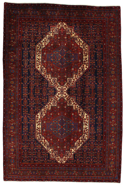 Senneh - Kurdi Persian Carpet 307x205