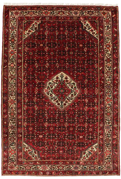Hosseinabad - Hamadan Persian Carpet 317x218
