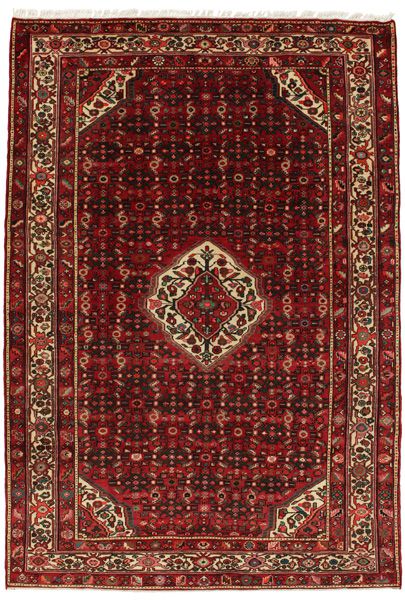 Hosseinabad - Hamadan Persian Carpet 317x218