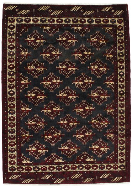 Bokhara - old Persian Carpet 219x155