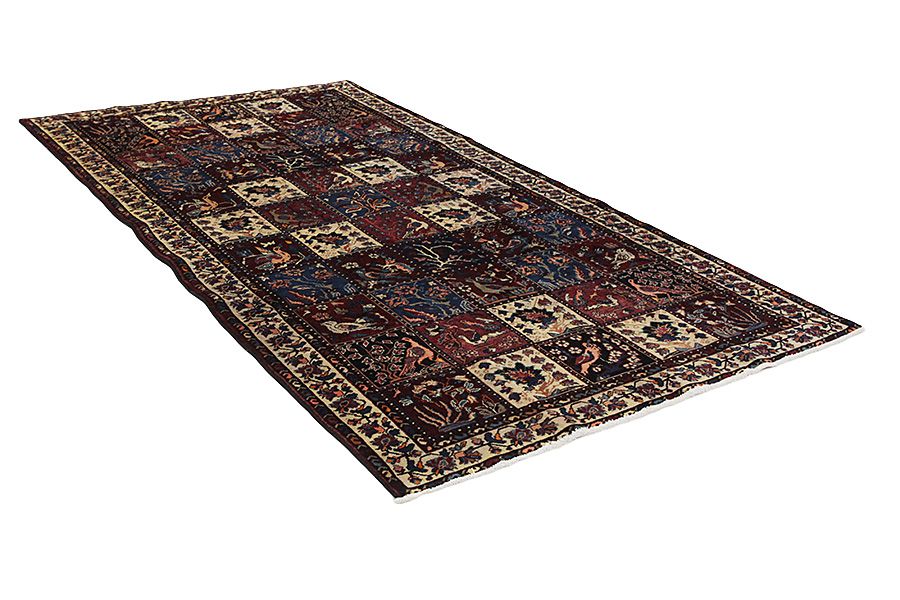 Bakhtiari - Garden Persian Carpet 296x158 - Picture 1