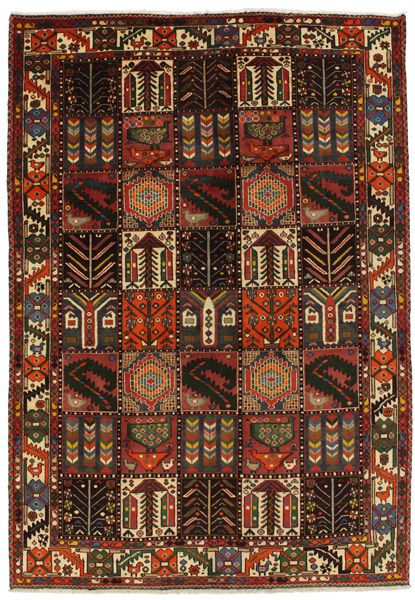 Bakhtiari - Garden Persian Carpet 292x203