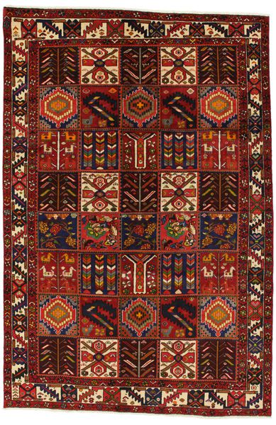 Bakhtiari - Garden Persian Carpet 300x197
