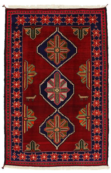 Enjelas - Hamadan Persian Carpet 224x147