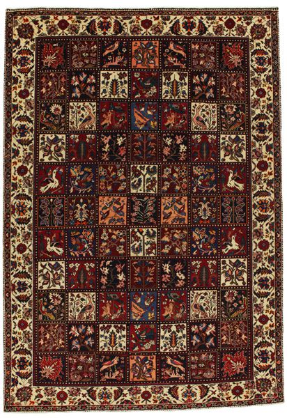 Bakhtiari - Garden Persian Carpet 306x213