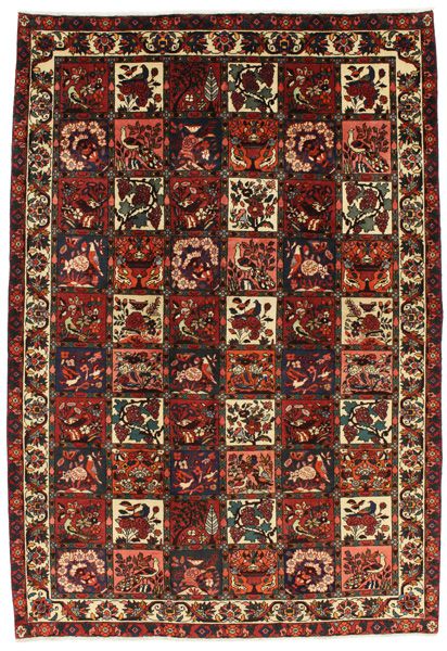 Bakhtiari Persian Carpet 308x213