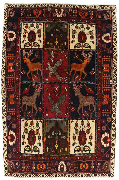 Bakhtiari Persian Carpet 228x147