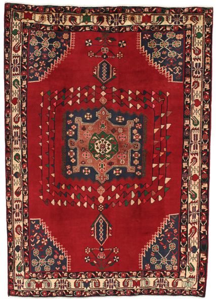 Afshar - Sirjan Persian Carpet 243x168