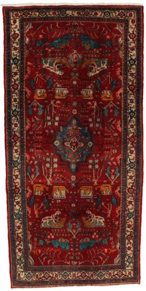 Koliai - Kurdi Persian Carpet 334x157