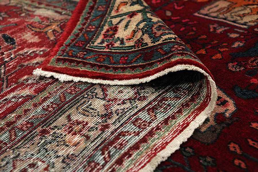 Koliai - Kurdi Persian Carpet 334x157 - Picture 4