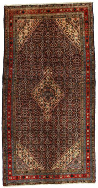 Senneh - Kurdi Persian Carpet 275x138