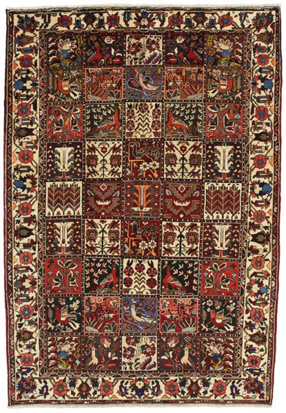 Bakhtiari Persian Carpet 245x168
