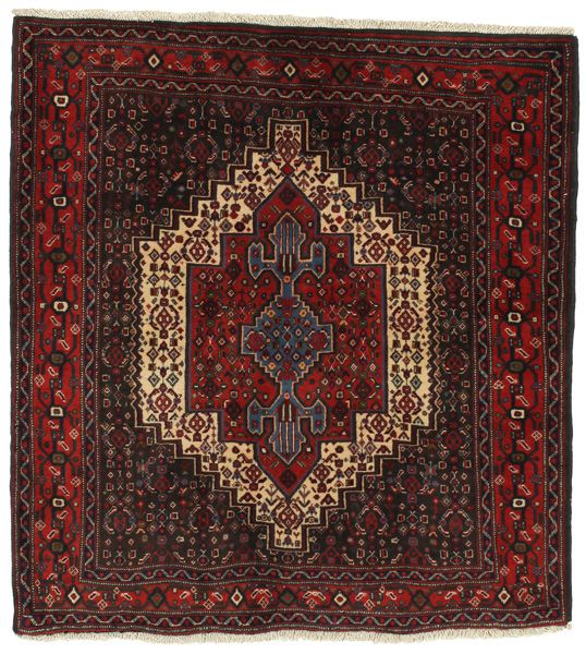 Senneh - Kurdi Persian Carpet 135x127