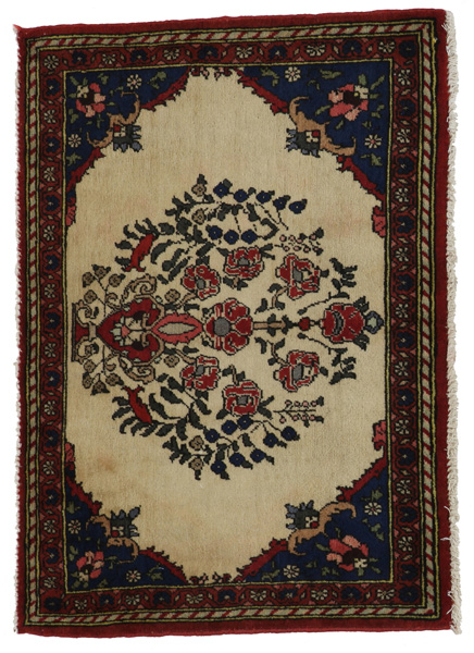 Sarouk - Farahan Persian Carpet 60x87