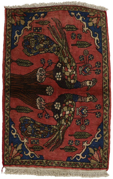 Sarouk - Farahan Persian Carpet 80x55