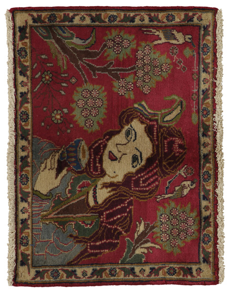 Bijar - Kurdi Persian Carpet 55x76