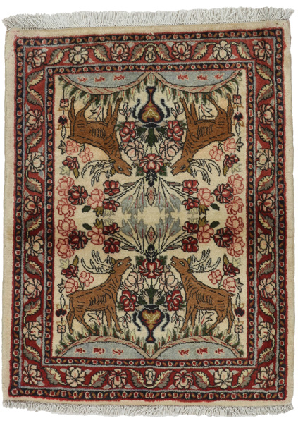 Bijar - Kurdi Persian Carpet 93x72