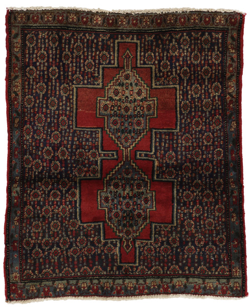Senneh - Kurdi Persian Carpet 90x76
