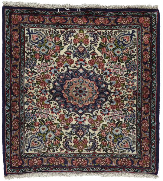Bijar - Kurdi Persian Carpet 88x85
