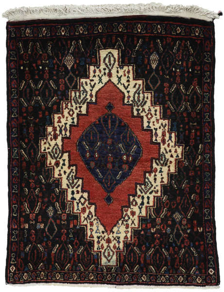Senneh - Kurdi Persian Carpet 99x76