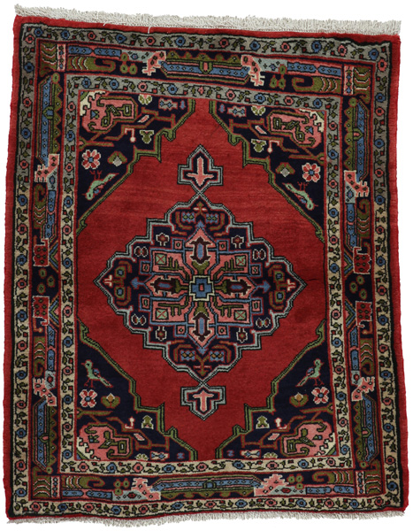 Bijar - Kurdi Persian Carpet 103x83