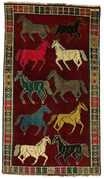 Carpet Gabbeh Qashqai 223x129 cm