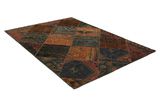 Patchwork Persian Carpet 245x175 - Picture 1