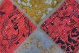 Vintage - Patchwork Persian Carpet 225x125 - Picture 7