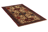 Sirjan - old Persian Carpet 211x103 - Picture 1