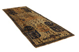 Bakhtiari - old Persian Carpet 380x132 - Picture 1