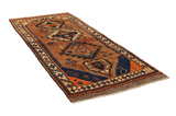 Koliai - old Persian Carpet 330x130 - Picture 1