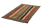 Gabbeh - old Persian Carpet 212x110 - Picture 2