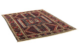Kazak - Caucasus Caucasian Carpet 221x169 - Picture 1