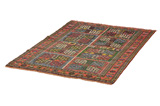 Bakhtiari - old Persian Carpet 170x121 - Picture 2