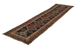 Qashqai - Antique Persian Carpet 405x99 - Picture 2