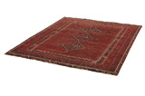 Shiraz - old Persian Carpet 236x194 - Picture 2