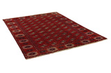 Bokhara - Turkaman Persian Carpet 253x192 - Picture 1