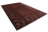 Bokhara - Turkaman Persian Carpet 416x258 - Picture 1