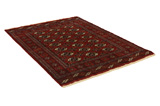 Bokhara - Turkaman Persian Carpet 190x140 - Picture 1