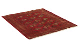 Bokhara - Turkaman Persian Carpet 127x110 - Picture 1