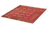 Bokhara - Turkaman Persian Carpet 127x110 - Picture 2