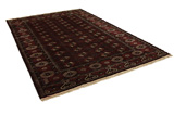 Bokhara - Turkaman Persian Carpet 370x242 - Picture 1